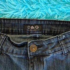 D&G Denim Capris